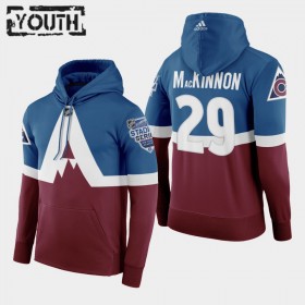 Kinderen Colorado Avalanche Nathan Mackinnon 29 2020 Stadium Series Hoodie Sawyer